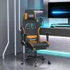 Image de VidaXL Chaise de Jeu Noir Orange