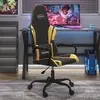 Image de VidaXL Chaise de Jeu - Noir/Doré