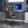 Image de vidaXL Chaise de jeu - Noir