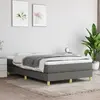 Image de vidaXL Cadre de lit 120x200 cm - Gris foncé