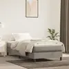 Image de Cadre de lit vidaXL 90x200 cm - Gris clair