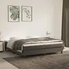 Image de vidaXL Cadre de lit sans matelas - Gris foncé - 160x200 cm