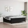 Image de VIDAXL Cadre de Lit - Noir 160x200 cm