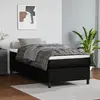 Image de vidaXL Cadre de lit sans matelas similicuir - Noir 90x190 cm
