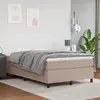 Image de VIDAXL Cadre de lit sans matelas - Cappuccino 120x200 cm similicuir
