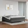 Image de VIDAXL Cadre de lit 160x200 cm - Similicuir gris