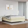 Image de vidaXL Cadre de lit - Crème 180x200 cm