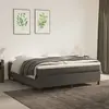 Image de VidaXL Cadre de lit - Gris foncé Velours 160x200 cm