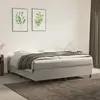 Image de vidaXL Cadre de lit - Gris clair 180x200 cm