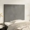 Image de VidaXL Têtes de lit - Gris clair - Lot de 2