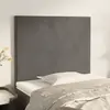 Image de vidaXL Têtes de lit 2 pcs - Gris foncé