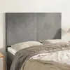 Image de Vidaxl Têtes de lit 4 pcs - Gris clair