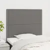 Image de vidaXL Têtes de lit 2 pcs - Gris foncé
