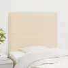 Image de vidaXL Têtes de lit 2 pcs - Crème
