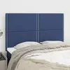 Image de Vidaxl Têtes de lit 4 pcs - Bleu
