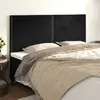 Image de Vidaxl Têtes de lit 4 pcs - Noir