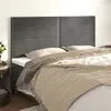 Image de Vidaxl Têtes de lit 4 pcs - Gris foncé