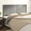 Image de vidaXL Têtes de lit 4 pcs - Gris clair
