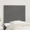 Image de vidaXL 2 pcs Gris 90 cm