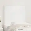 Image de vidaXL Têtes de lit 2 pcs - Blanc - 100x5x78/88 cm