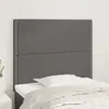 Image de vidaXL Tête de lit - Gris