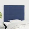 Image de Vidaxl Têtes de lit 2 pcs - Bleu