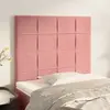 Image de Vidaxl Têtes de lit 2 pcs - Rose