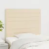 Image de vidaXL Têtes de lit 2pcs 100x5x78/88 cm - Crème