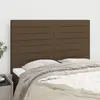 Image de vidaXL Têtes de lit 4 pièces - Marron foncé