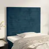 Image de VIDAXL 3116512 - Lot de 2 têtes de lit - Bleu foncé