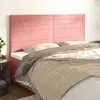 Image de vidaXL Têtes de lit 4 pièces - Rose - 90x5x78/88 cm