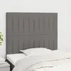 Image de Vidaxl Têtes de lit 2 pcs - Gris foncé