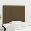 Image de vidaXL Têtes de lit 2 pcs - Marron foncé