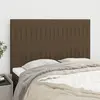 Image de vidaXL Têtes de lit - Marron foncé 72 cm (4 pièces)