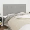 Image de VidaXL Têtes de lit 4 pcs - Gris clair