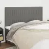 Image de vidaXL Têtes de lit 4 pcs - Gris foncé