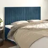Image de VIDAXL Têtes de lit 4 pcs - Bleu foncé