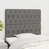 Image de VIDAXL 2 Têtes de lit - Gris foncé 100x7x78/88 cm