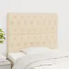 Image de vidaXL Têtes de lit 2 pcs - Crème