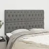 Image de vidaXL Têtes de lit 4 pcs 3116667 - Gris foncé