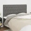 Image de vidaXL Têtes de lit - Gris foncé 100 cm (4 pièces)