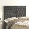 Image de VidaXL Têtes de Lit 4pcs Gris Foncé - Velours