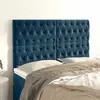 Image de VIDAXL 4 Têtes de lit - Bleu foncé 72x7x78/88 cm