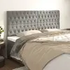 Image de vidaXL Têtes de lit 4 pcs - Gris clair