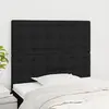 Image de vidaXL Têtes de lit 2 pcs - Noir