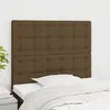 Image de vidaXL Têtes de lit 2 pcs - Marron foncé 80x5x78/88 cm