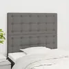 Image de vidaXL Têtes de lit 90x78/88 cm - Gris foncé