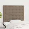 Image de vidaXL Têtes de lit 2 pcs - Taupe