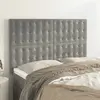 Image de vidaXL - 4 Têtes de lit 72 cm - Gris clair
