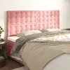 Image de vidaXL Têtes de lit 4 pièces - Rose